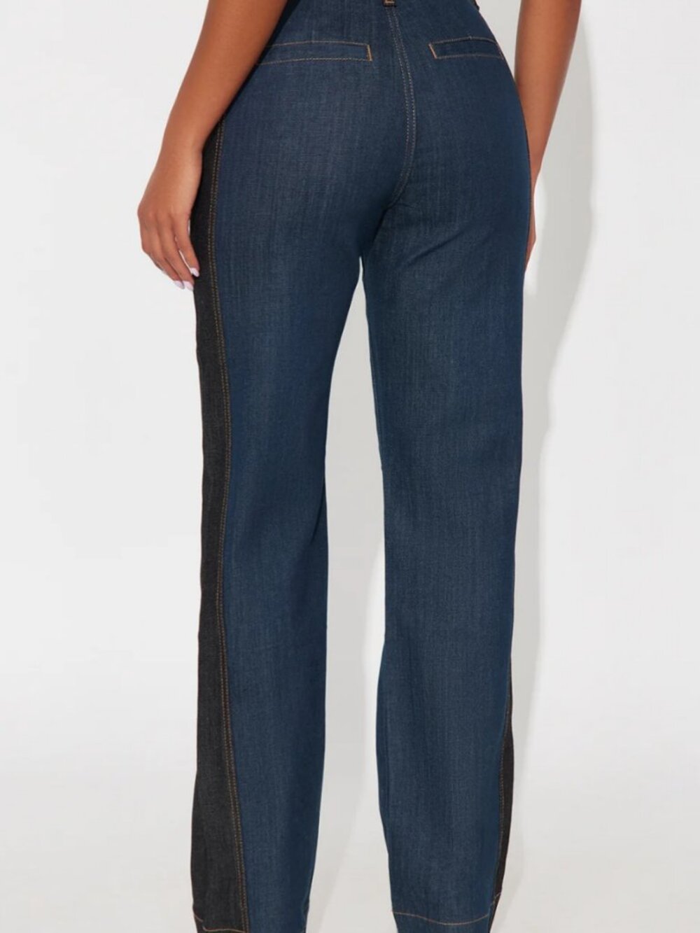 FASHION NOVA Busy Body Stretch Tailored JEANS Size: 16 - Picture 14 of 15